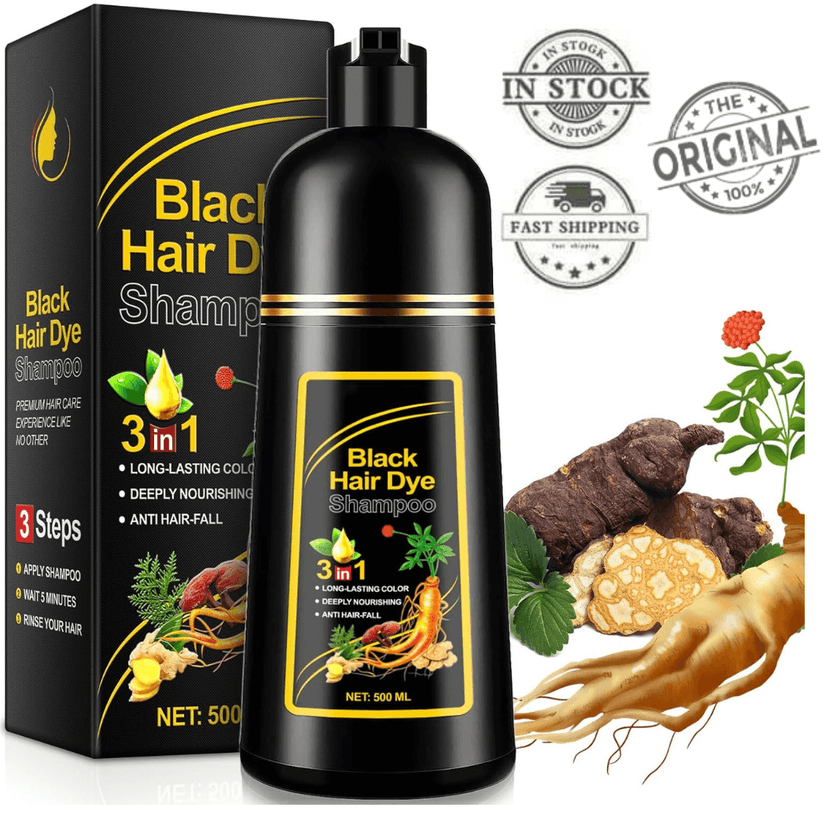 Shampoo Mágico Anti-Canas™ - Sin Tintes, Sin Esfuerzo, Solo Juventud 💆♂️✨